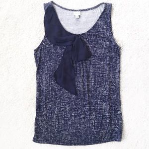 Bow Accent Sleeveless Top